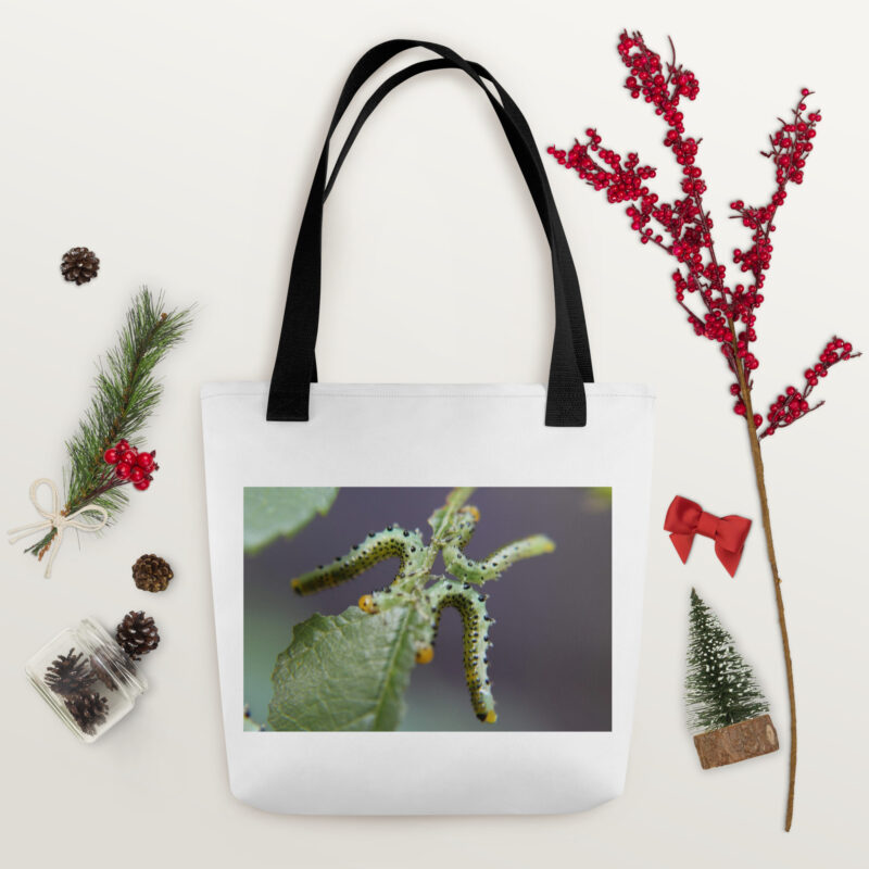 Aerodynamic Caterpillar Tote bag