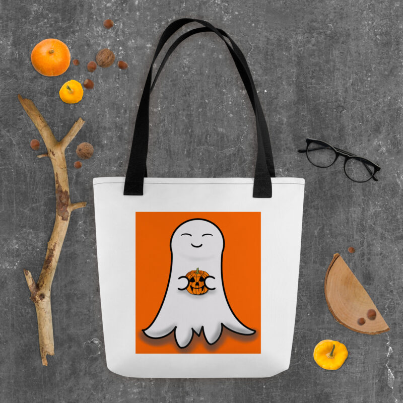 Cute Ghost Tote bag - Image 2