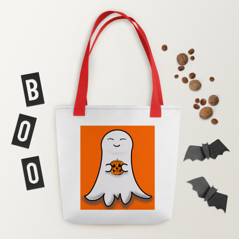 Cute Ghost Tote bag - Image 4