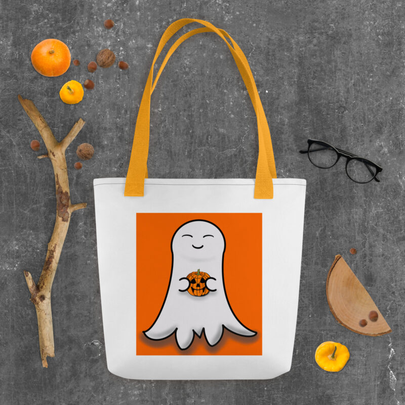 Cute Ghost Tote bag - Image 5