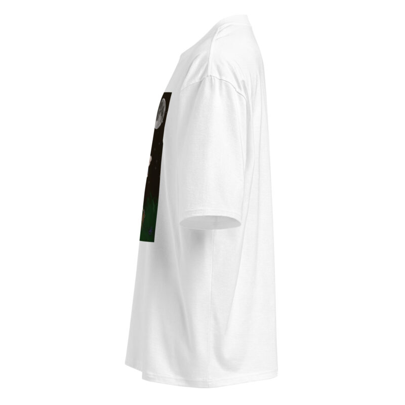 Barn Owl in Flight Oversized heavyweight t-shirt - Image 5
