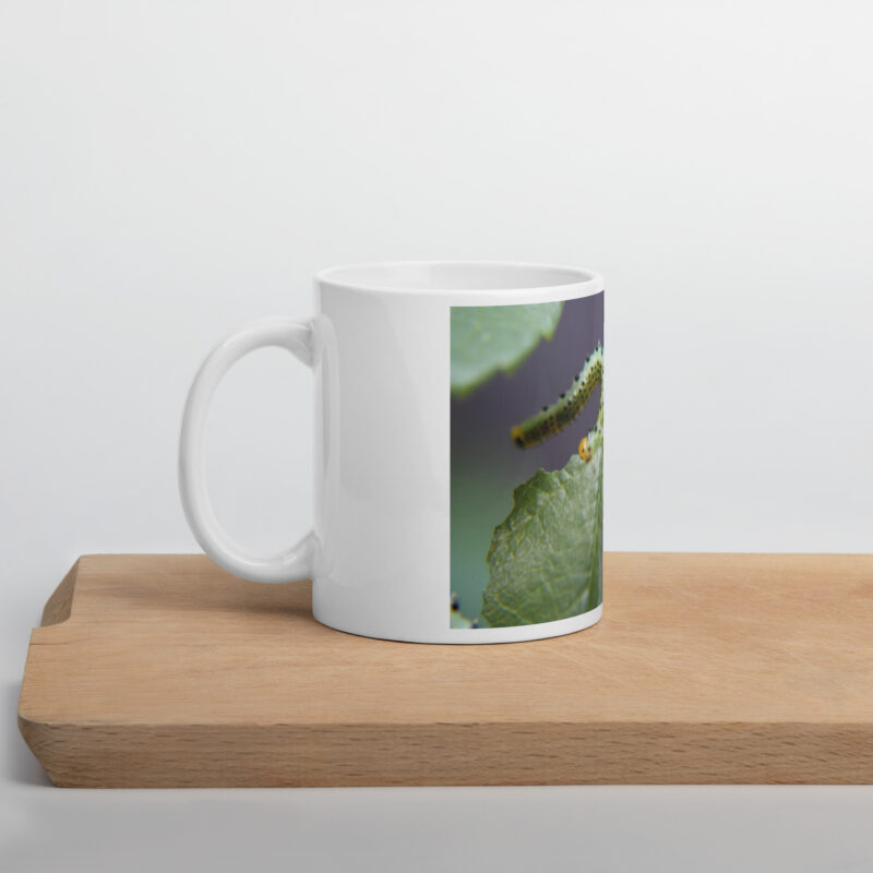 Macro Caterpillar Mug