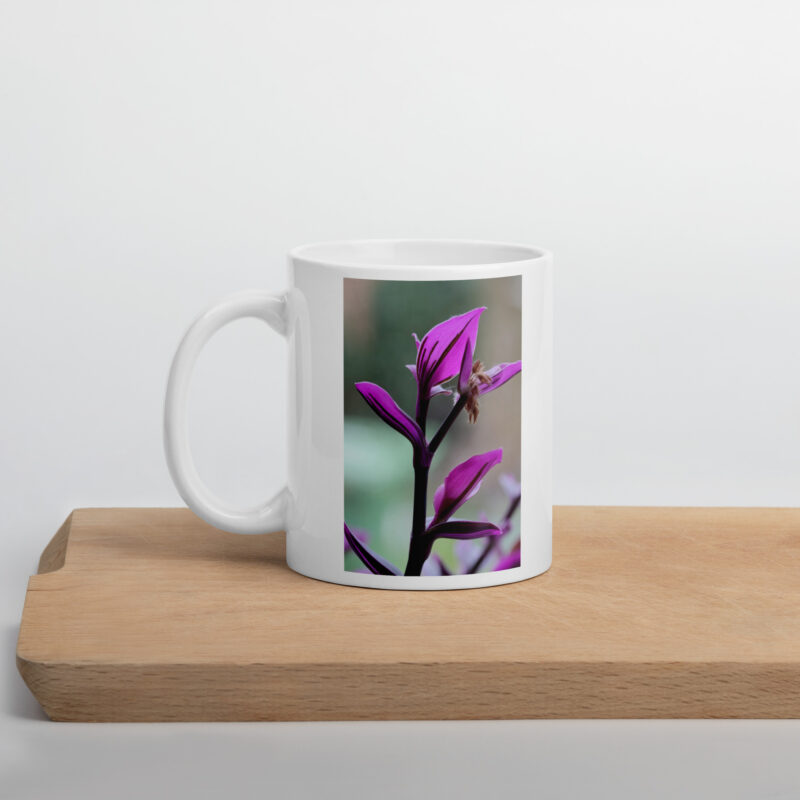 Purple flower Mug