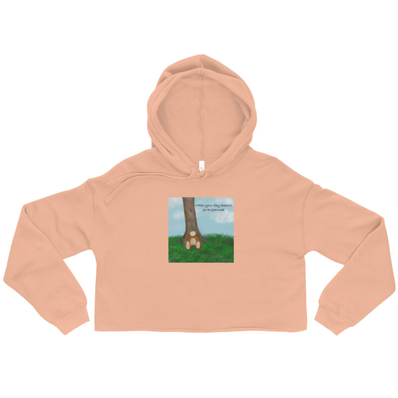 When your day doesn't go as planned Crop Hoodie - Image 7