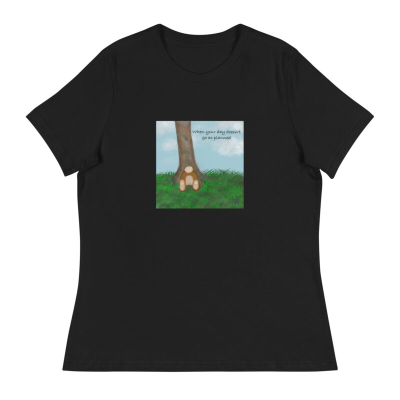 When your day doesn't go as planned Women's Relaxed T-Shirt - Image 3