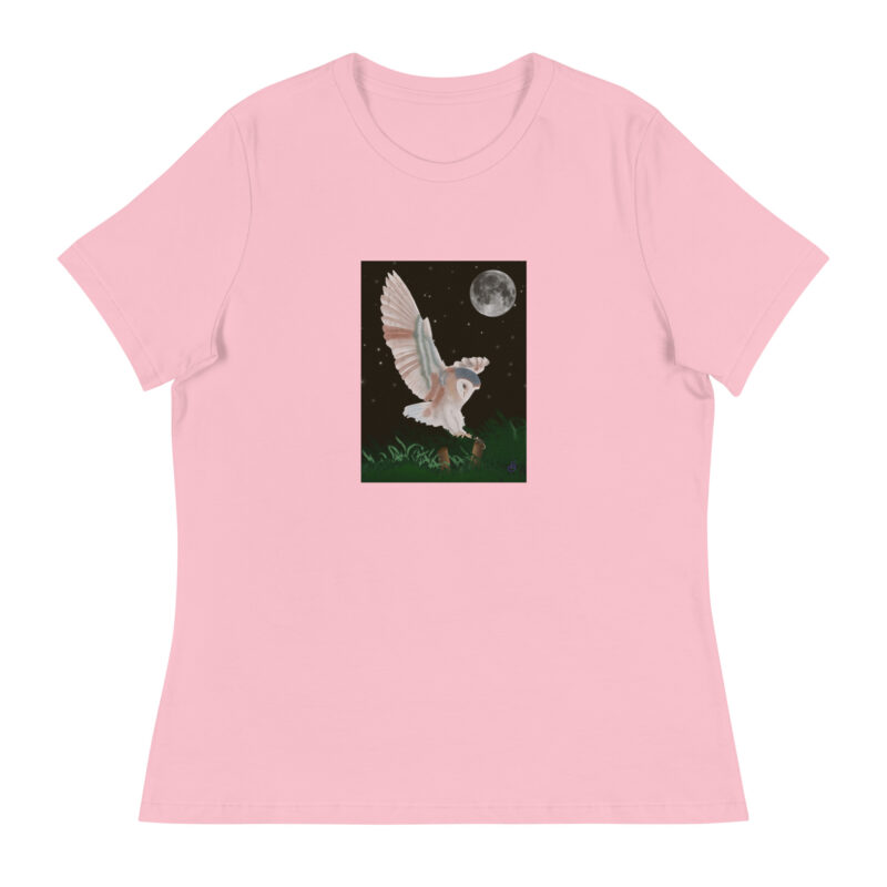 Barn Owl in Flight Women's Relaxed T-Shirt - Image 9