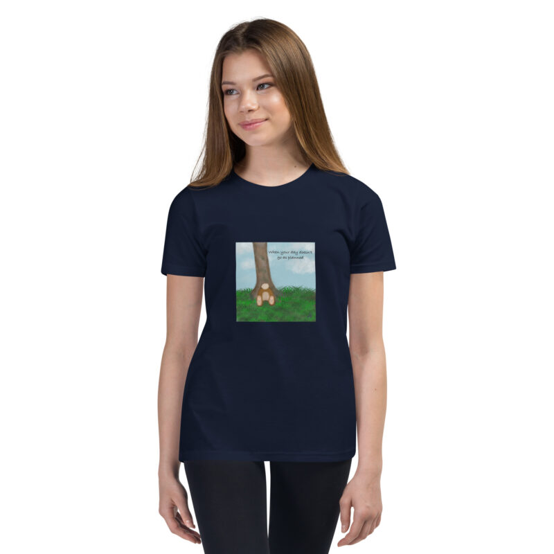 When your day doesn't go as planned Youth Short Sleeve T-Shirt - Image 2