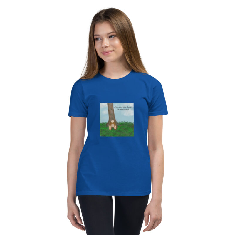 When your day doesn't go as planned Youth Short Sleeve T-Shirt - Image 3