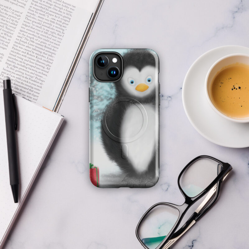 Christmas Penguin MagSafe® tough case for iPhone® - Image 6