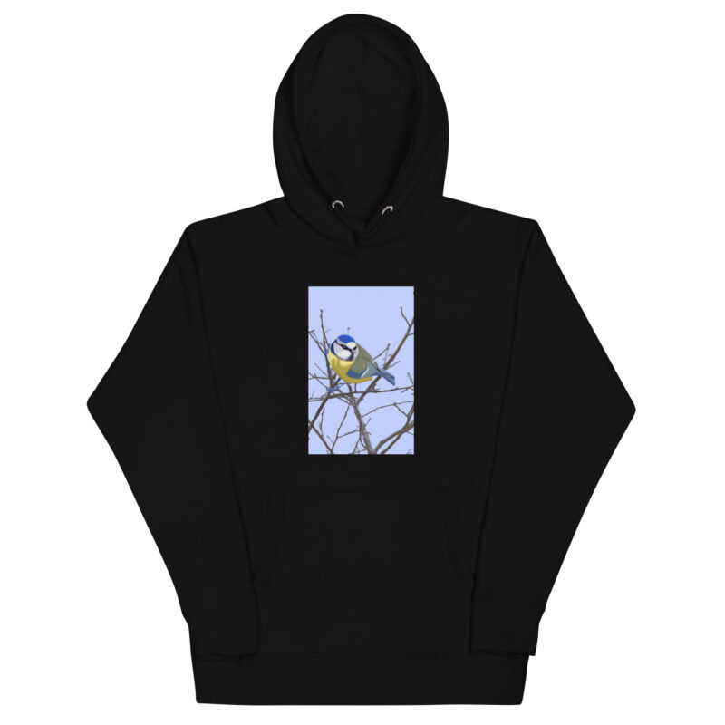 Blue tit Unisex Hoodie