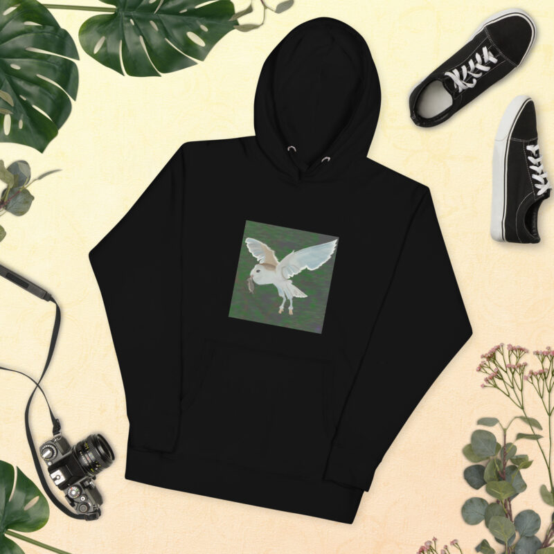 Barn Owl Unisex Hoodie