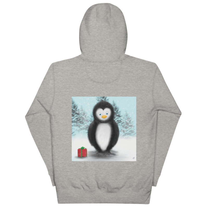 Christmas Penguin Unisex Hoodie - Image 9