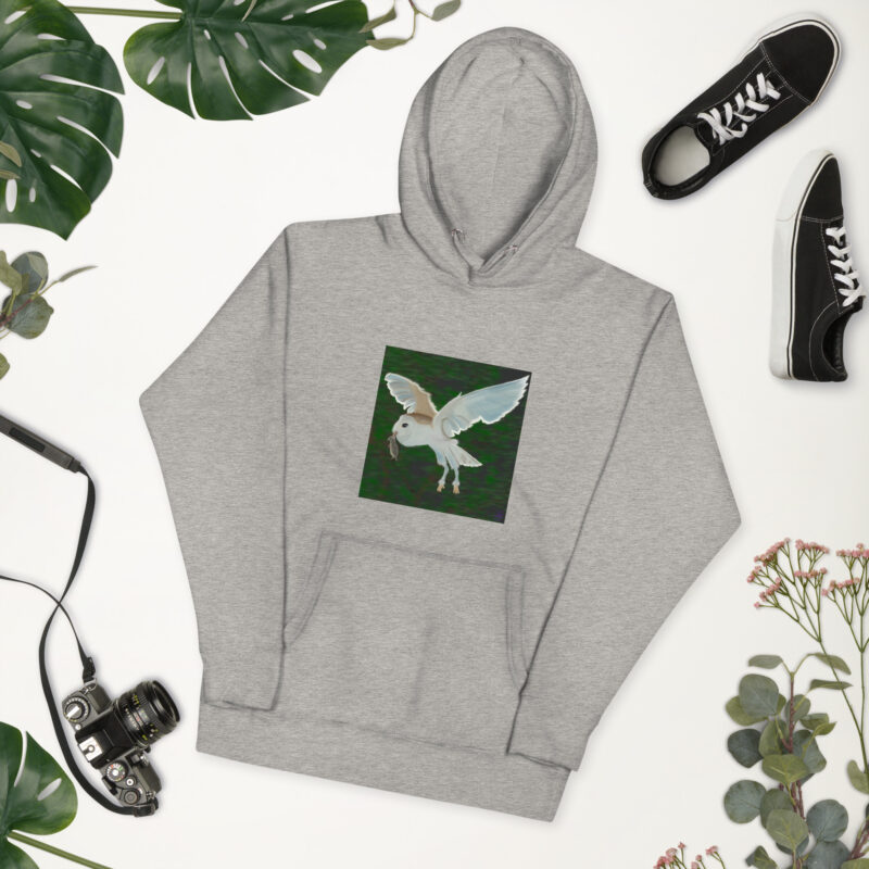 Barn Owl Unisex Hoodie - Image 18