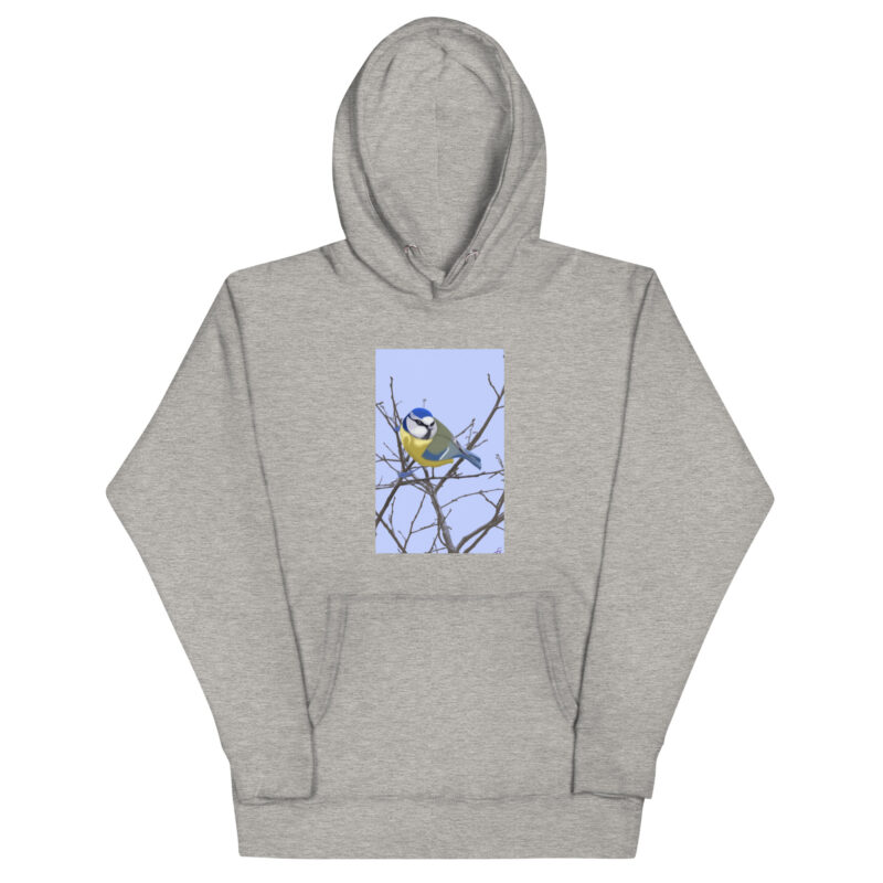 Blue tit Unisex Hoodie - Image 9