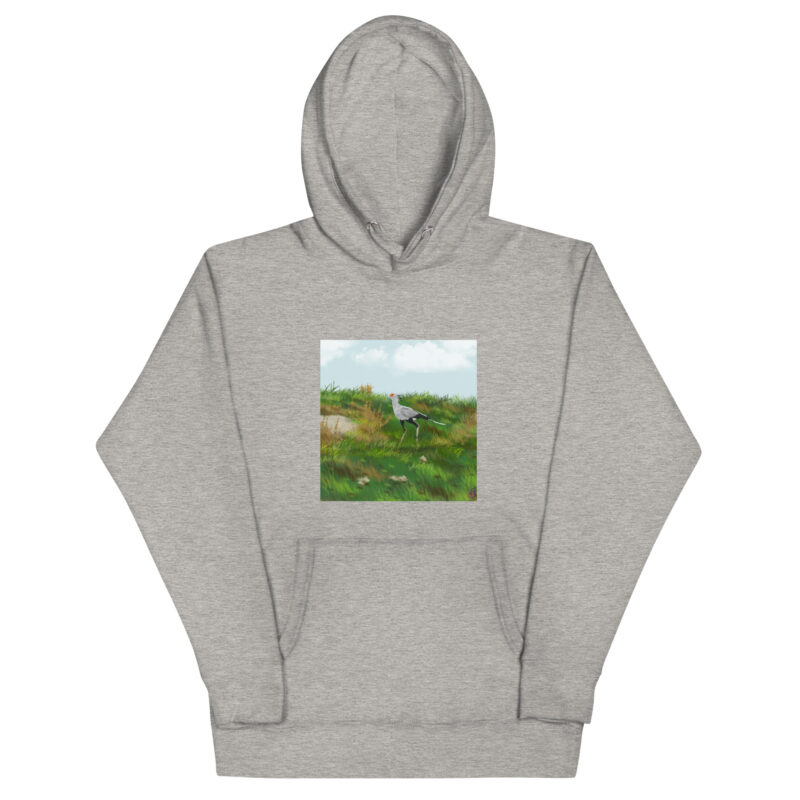 Secretary Bird Unisex Hoodie - Image 9