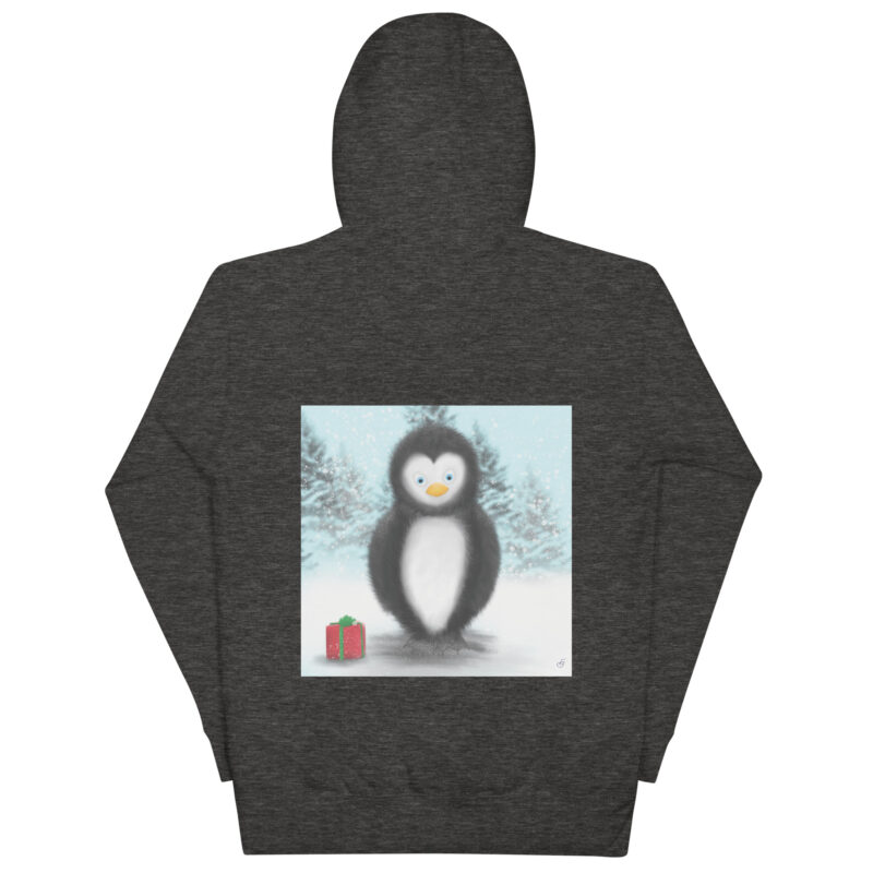 Christmas Penguin Unisex Hoodie - Image 7