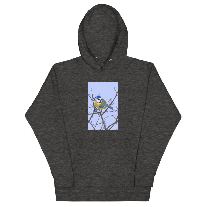 Blue tit Unisex Hoodie - Image 7