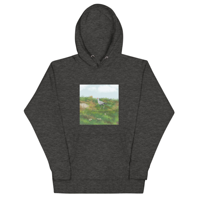 Secretary Bird Unisex Hoodie - Image 7