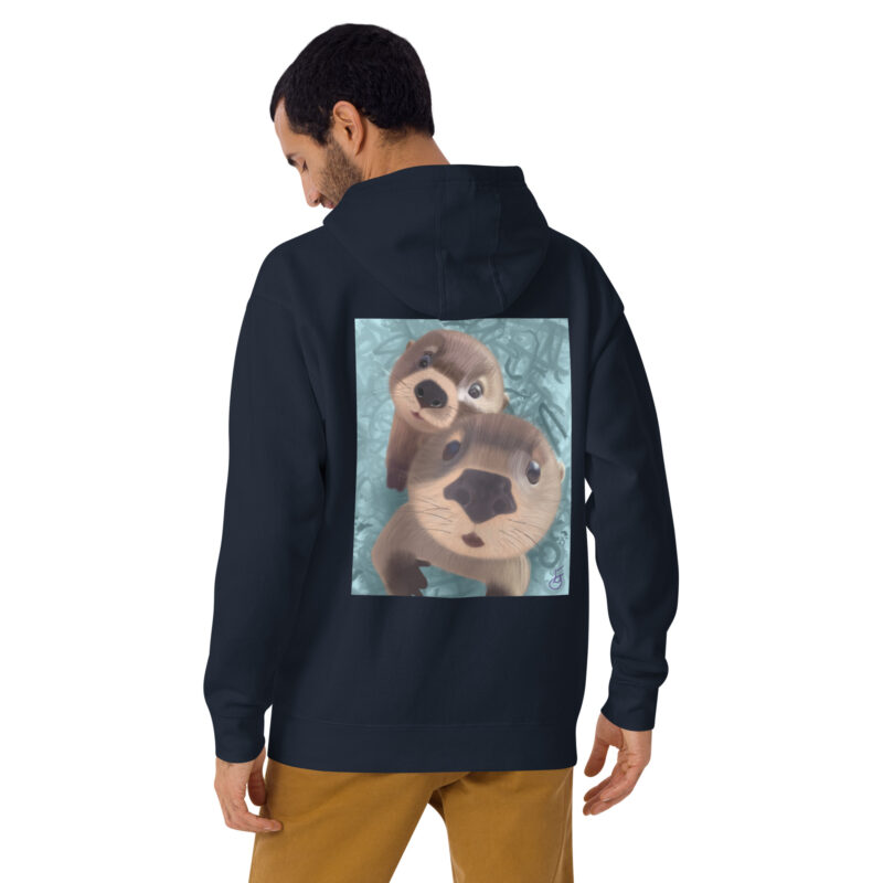 Otter cuteness Unisex Hoodie - Image 5