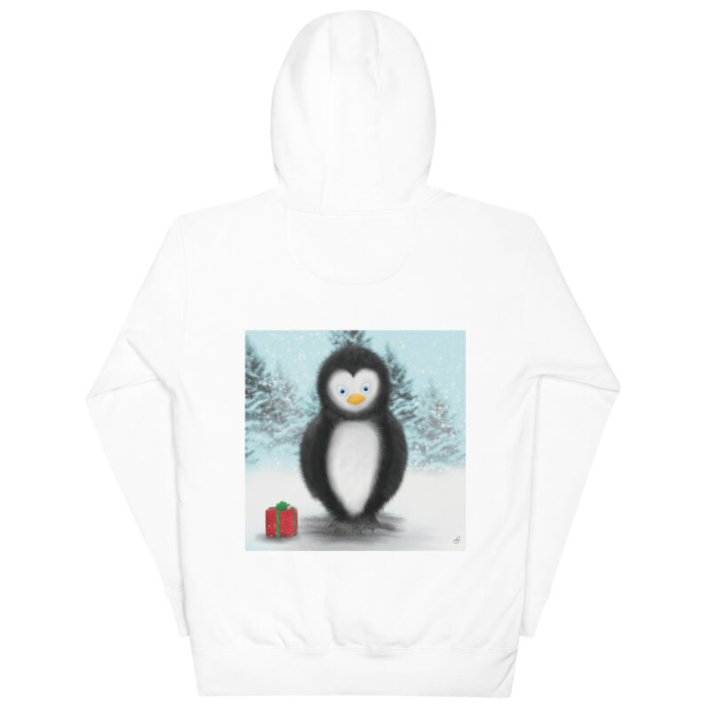 Christmas Penguin Unisex Hoodie - Image 11