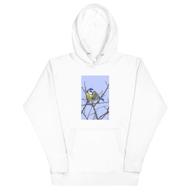 Blue tit Unisex Hoodie - Image 11