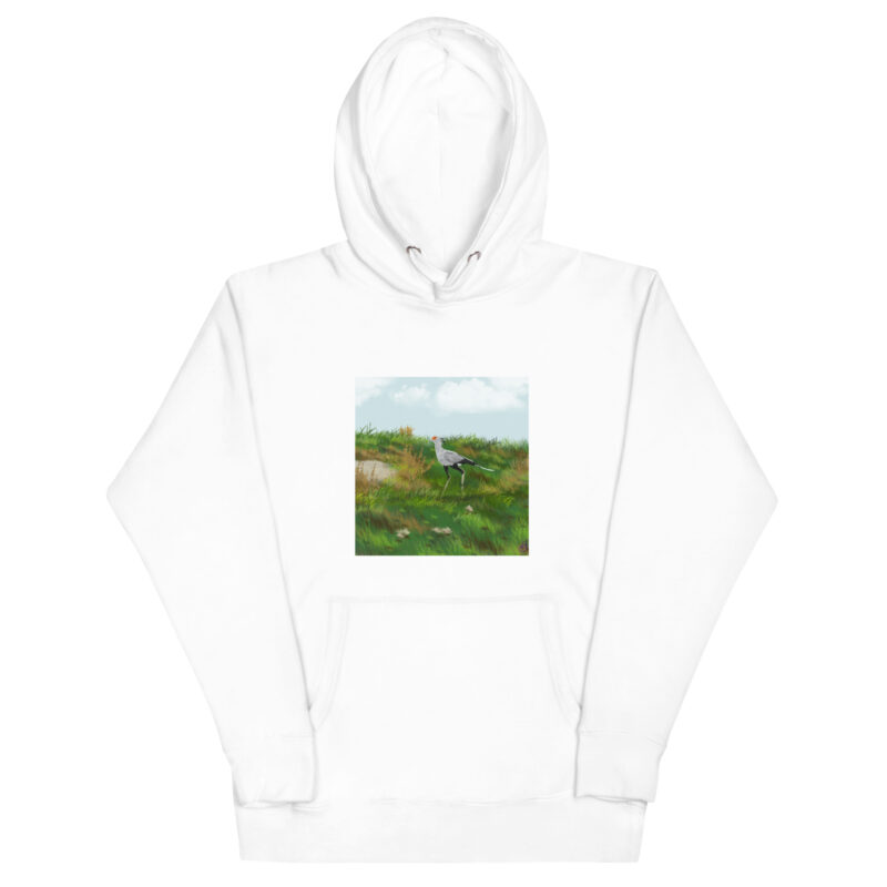 Secretary Bird Unisex Hoodie - Image 11