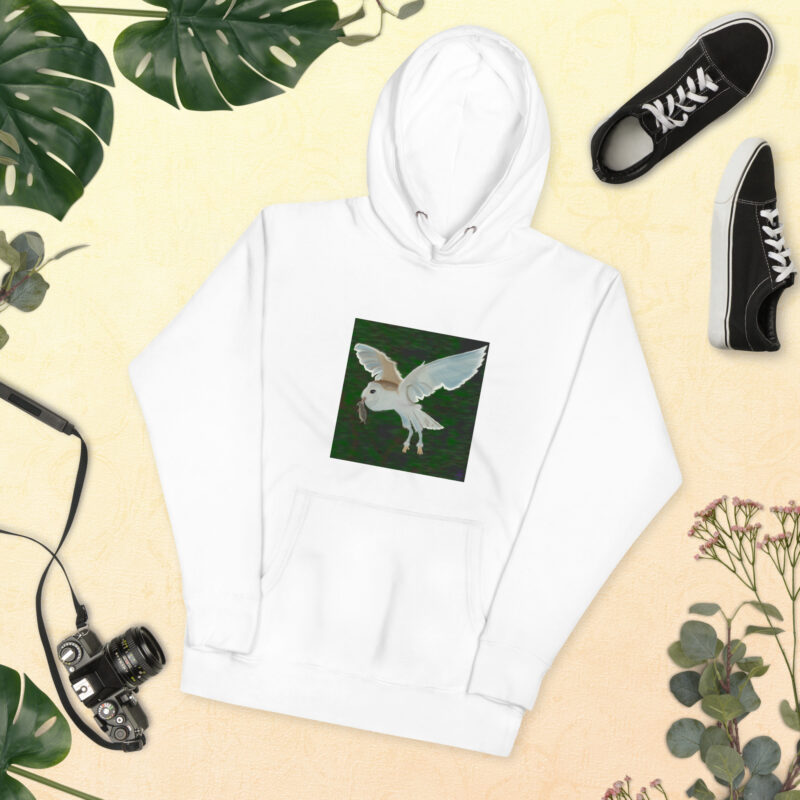 Barn Owl Unisex Hoodie - Image 21