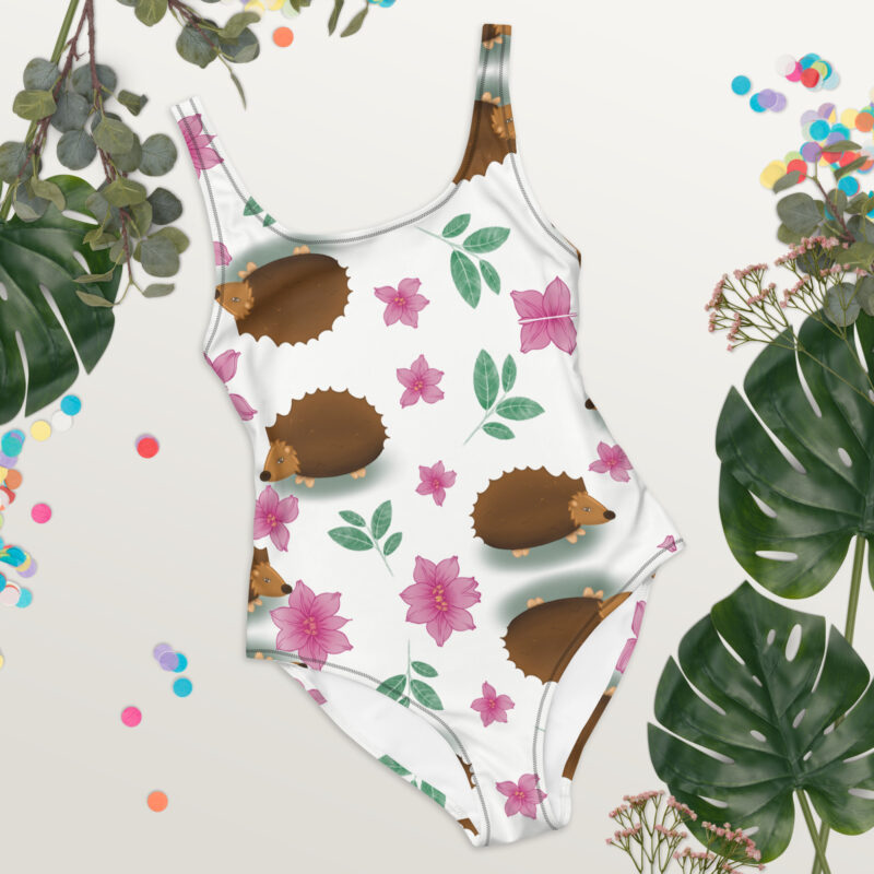 Hedgehog One-Piece Swimsuit - Image 4