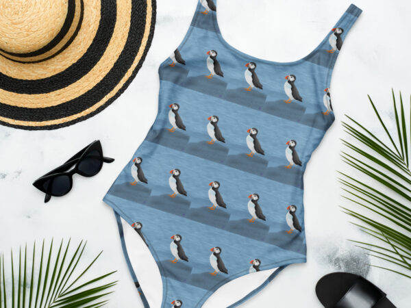 Puffins One-Piece Swimsuit