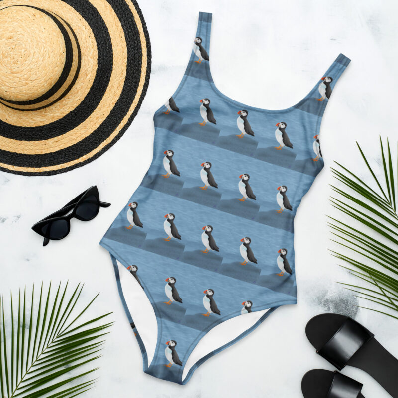 Puffins One-Piece Swimsuit