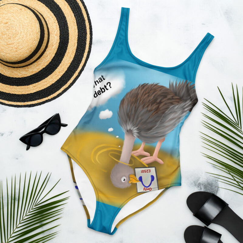 Head in sand One-Piece Swimsuit
