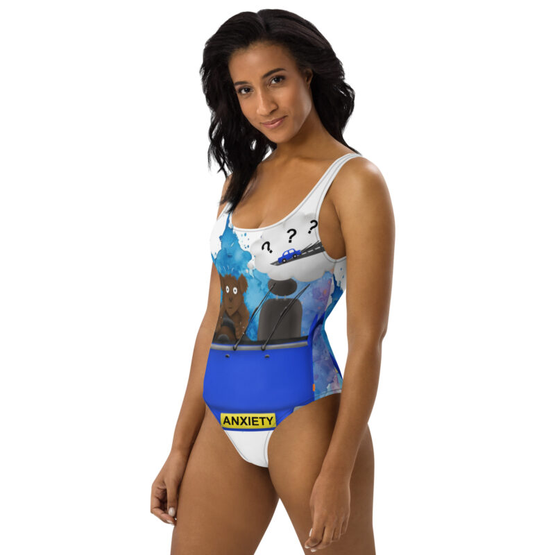 Driving Anxiety One-Piece Swimsuit - Image 4