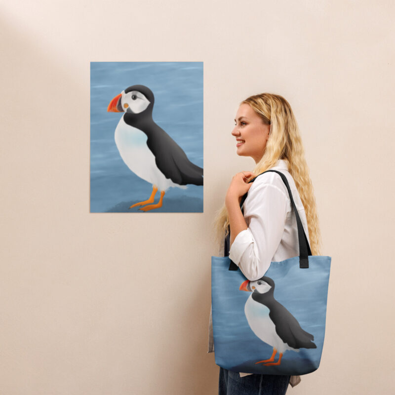 Puffin Tote bag