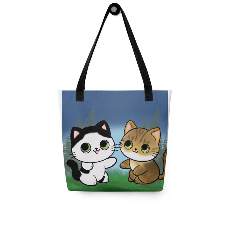 Cartoon Kitties Tote bag