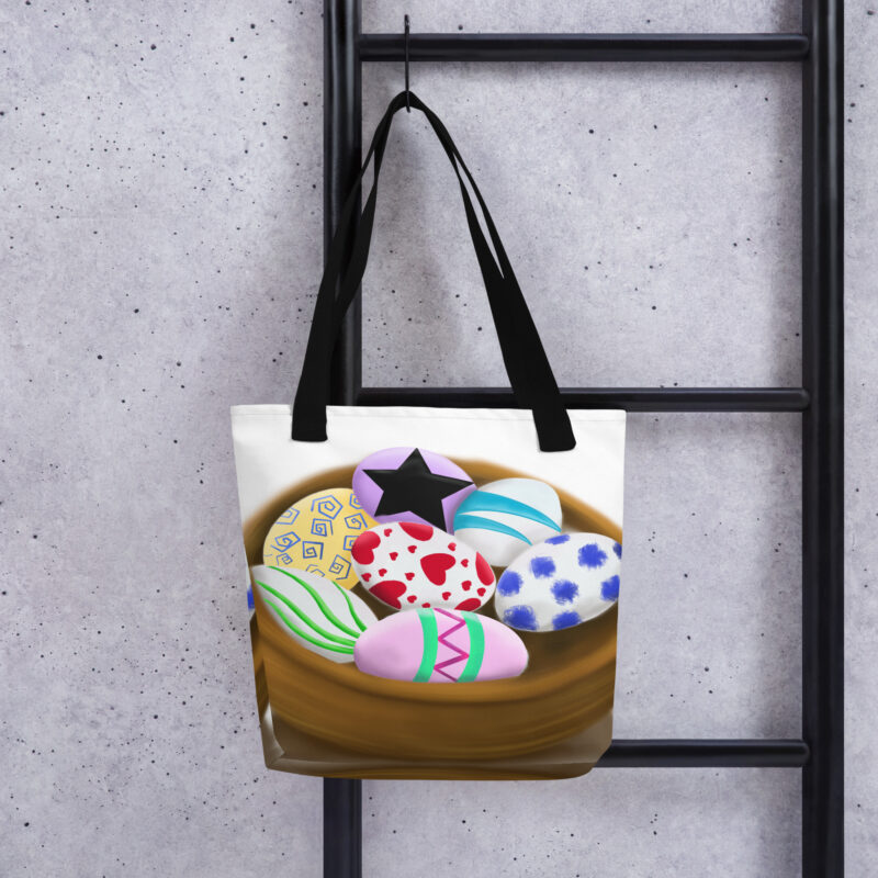 Egg basket Tote bag