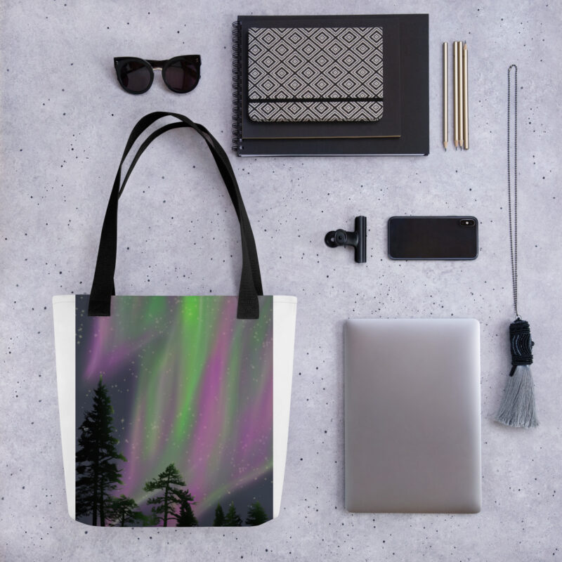 Northern Lights Tote bag - Image 2