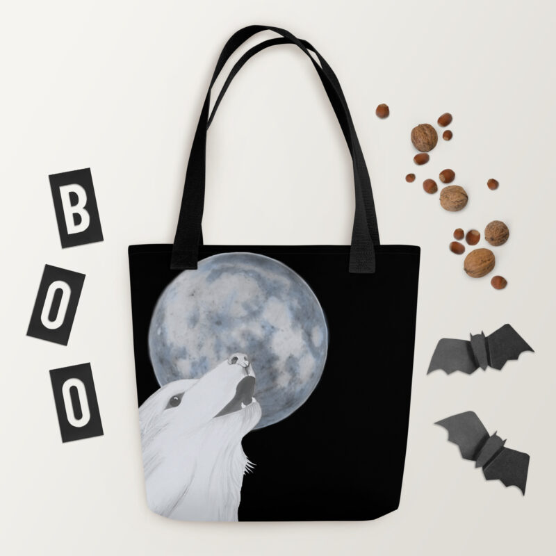 Howling Wolf Tote bag - Image 5