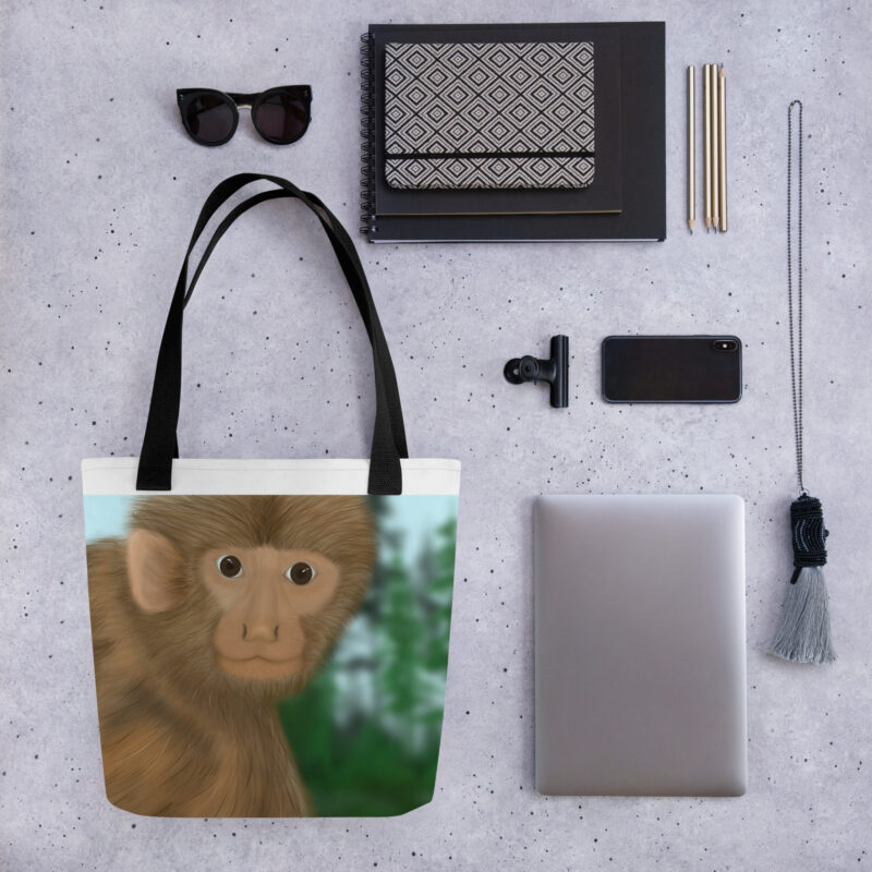 Monkey Tote bag - Image 2