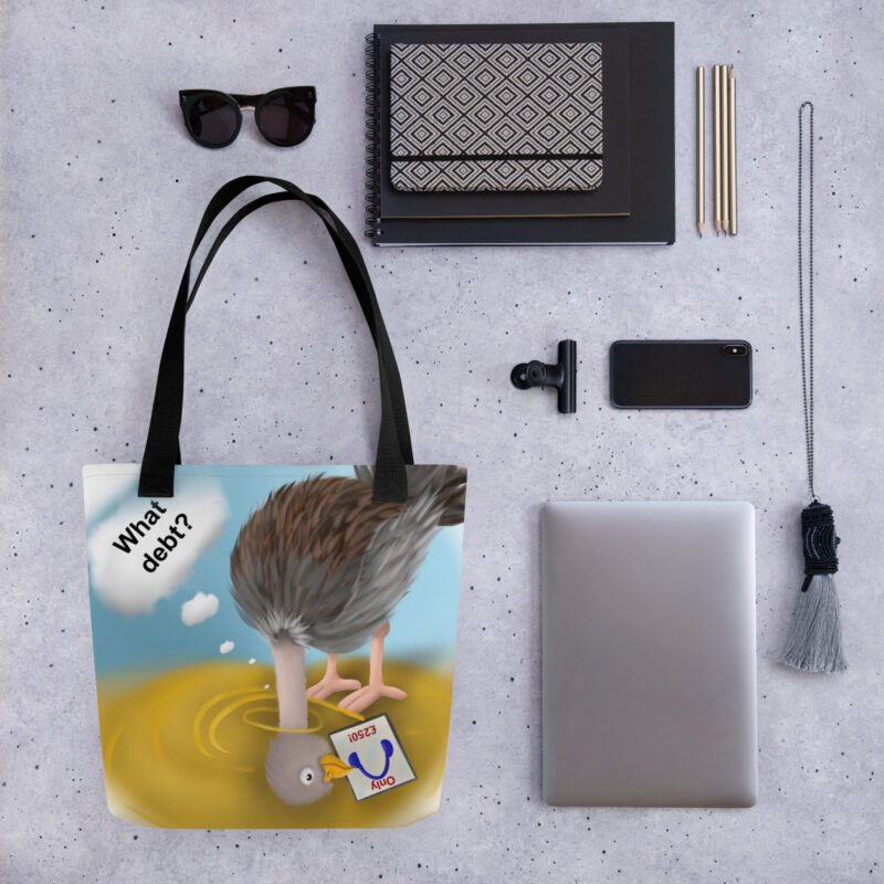 Head in sand Tote bag - Image 2