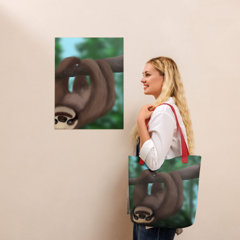 Sloth Tote bag - Image 5
