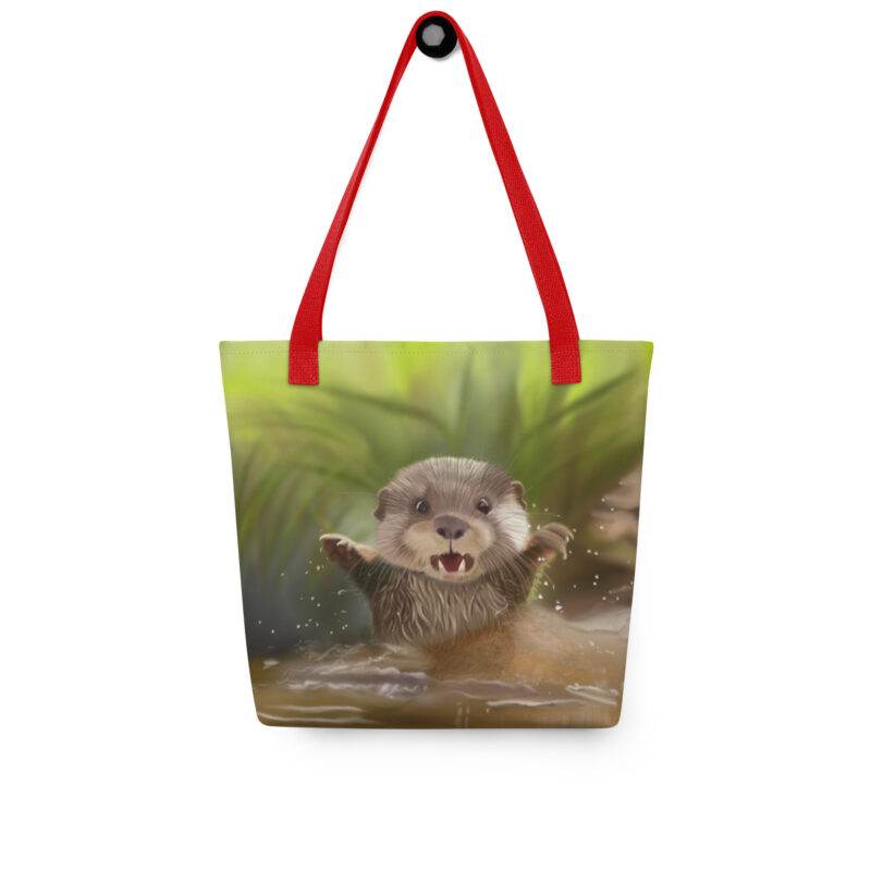 Baby otter Tote bag - Image 4