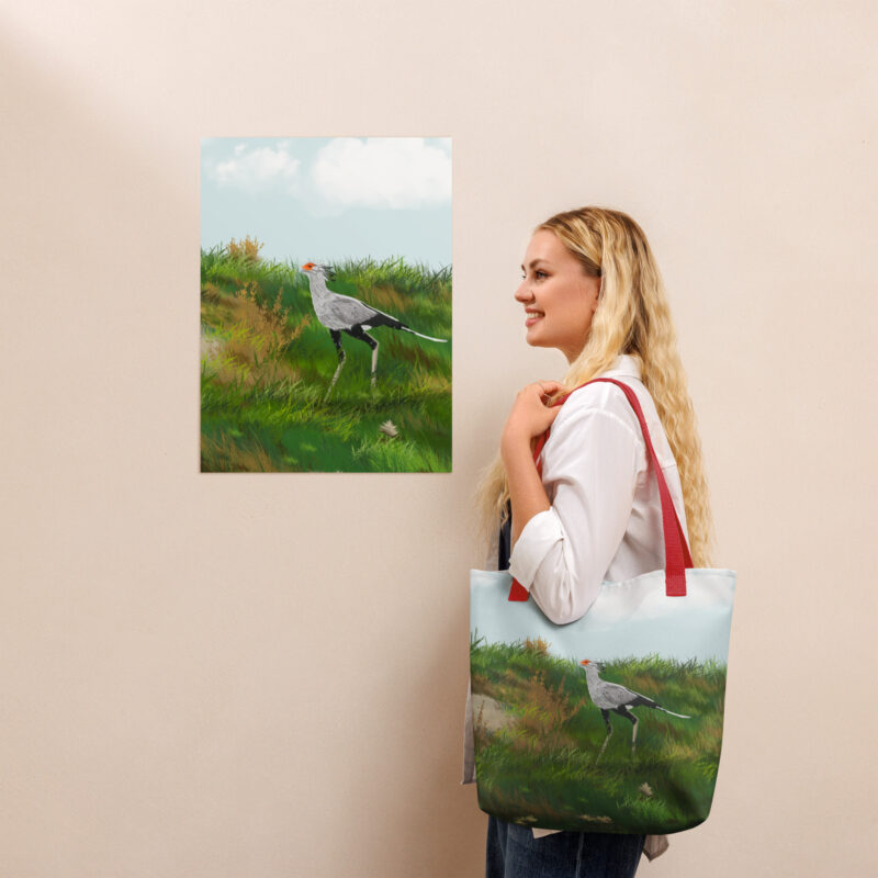 Secretary Bird Tote bag - Image 2