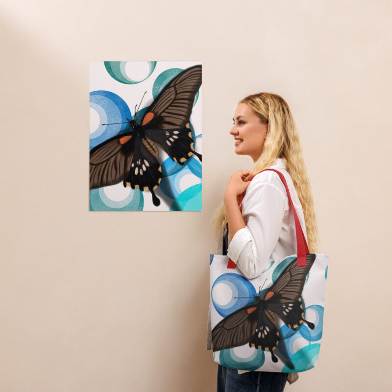 Butterfly 2 Tote bag - Image 2