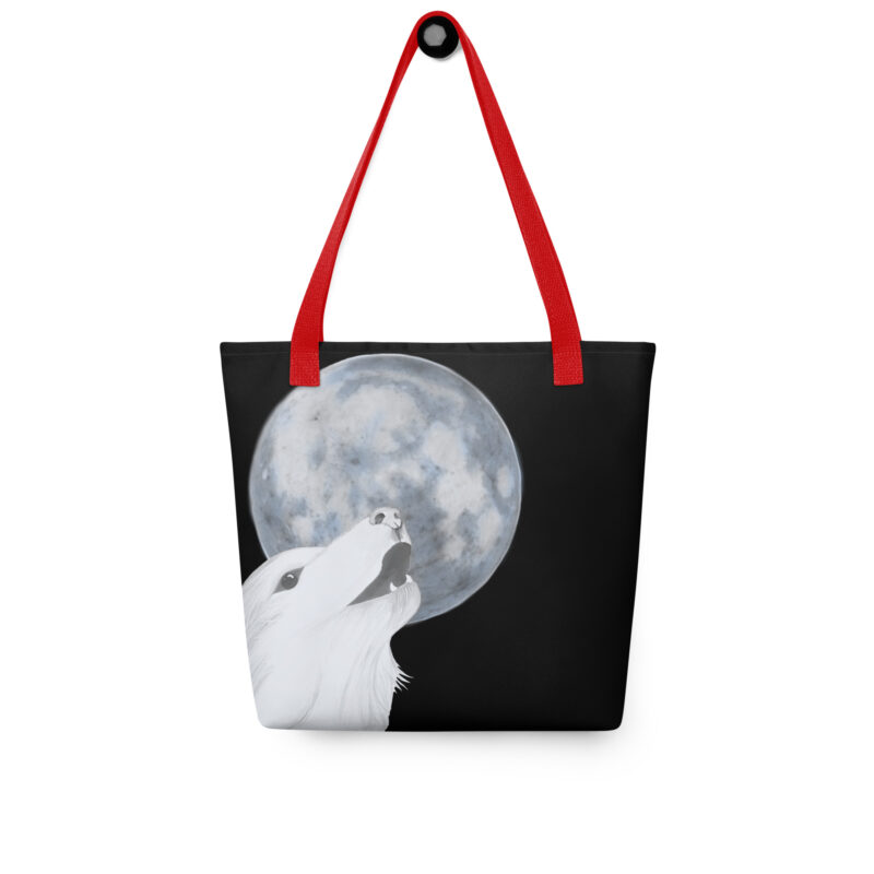 Howling Wolf Tote bag - Image 4