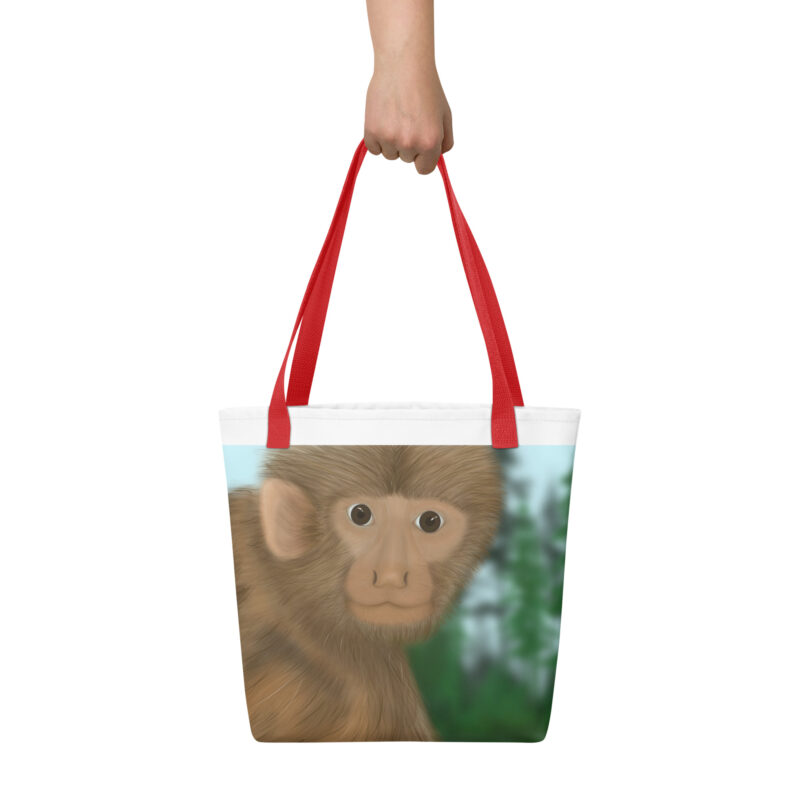 Monkey Tote bag - Image 5