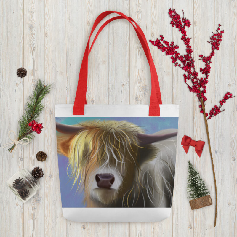 Highland cow Tote bag - Image 5