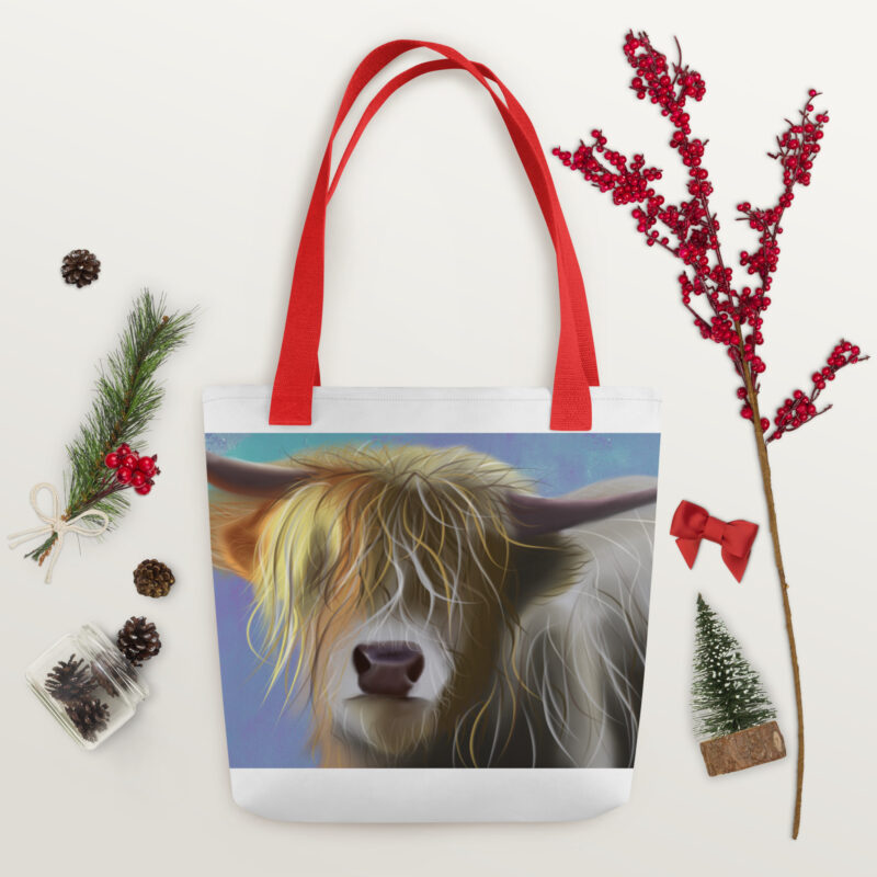 Highland cow Tote bag - Image 6