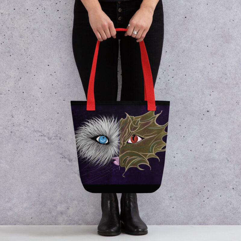 Wolf Dragon Tote bag - Image 4