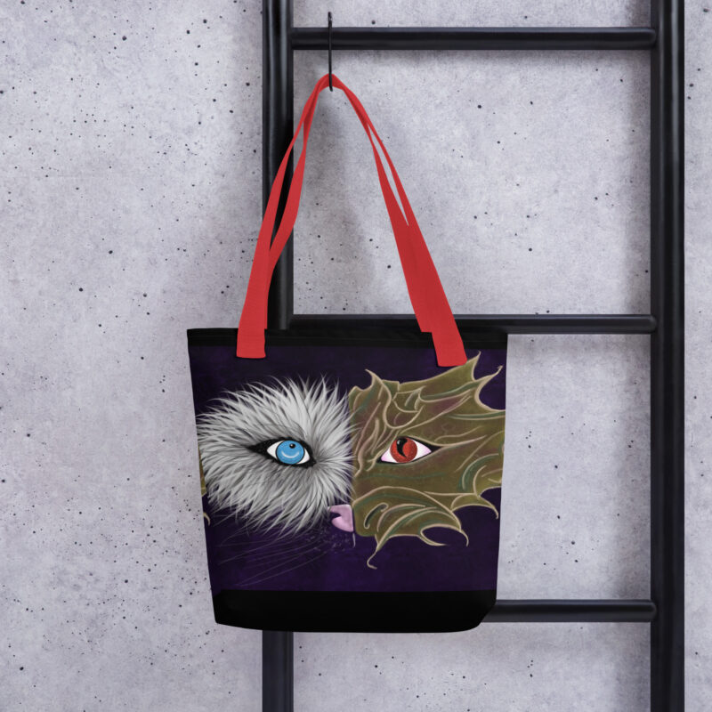 Wolf Dragon Tote bag - Image 5