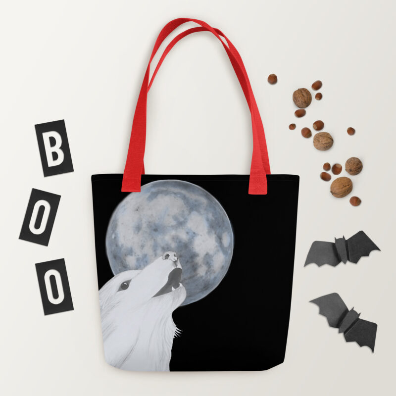 Howling Wolf Tote bag - Image 7